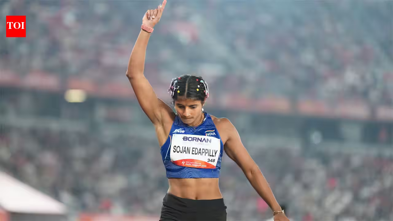 Heartbreak in the Sand: Ancy Sojan’s Golden Dream Slips by Centimeters as Shaili Singh Faces Final-Leap Agony