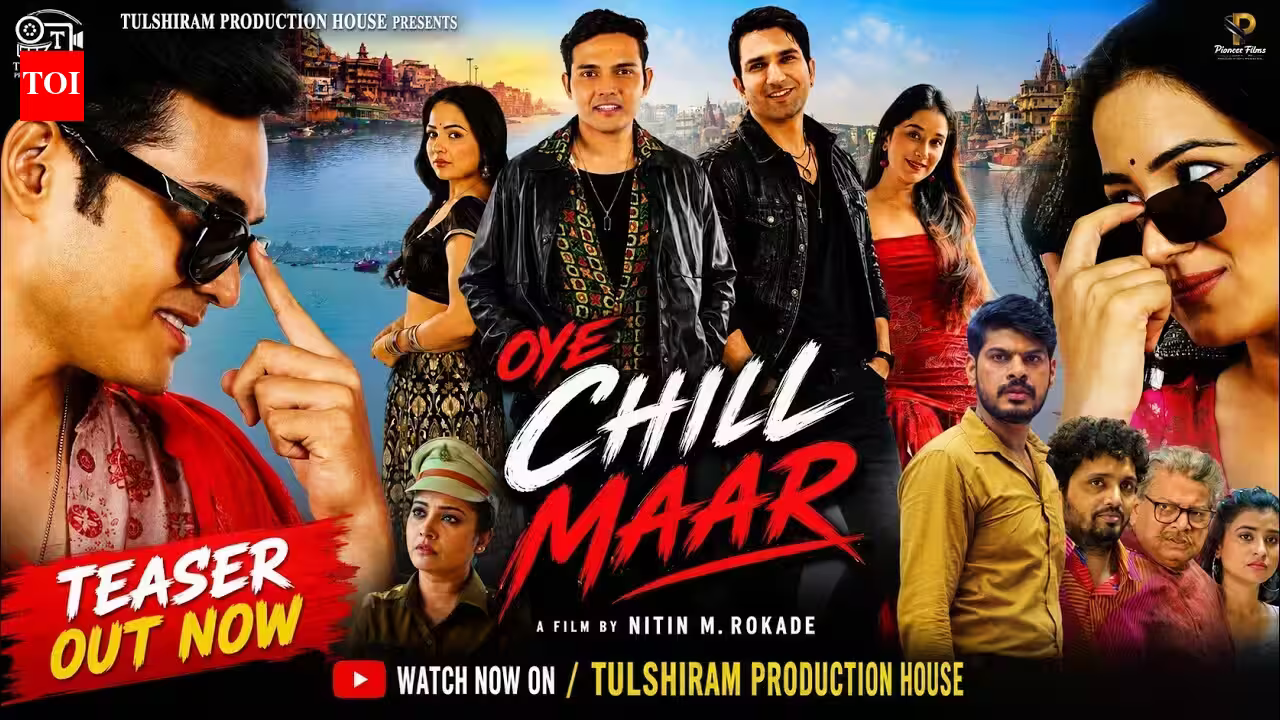 Here are a few options depending on the "vibe" of the movie:
For a fun, youthful vibe:

"Take a Breath and Hit Play: The First Teaser for 'Oye Chill Maar' is Finally Here!"

For a high-energy/buzz-focused vibe:

"Stress-Busting Vibes Only: 'Oye Chill Maar' Drops Its Much-Awaited Official Teaser."

Short and punchy:

"Ditch the Chaos: 'Oye Chill Maar' Teaser Promises the Ultimate Feel-Good Ride."

My top recommendation:

"Forget Your Worries: 'Oye Chill Maar' Official Teaser Sets the Vibe for the Season!"