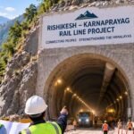 Himalayan Corridor Milestone: Rishikesh-Karnprayag Rail Project Pierces Through 41st Tunnel Barrier