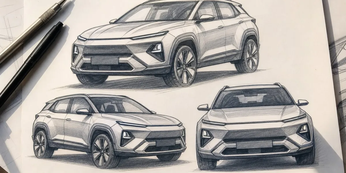 Hyundai Pulls Back the Curtain: First Glimpse of the Bayon Compact SUV Revealed