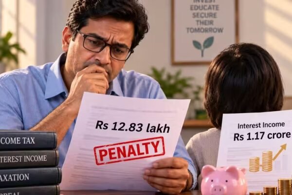 ITAT Overturns Rs 12.83 Lakh Penalty: Minor’s Interest Income Tax Dispute Not "Under-Reporting"