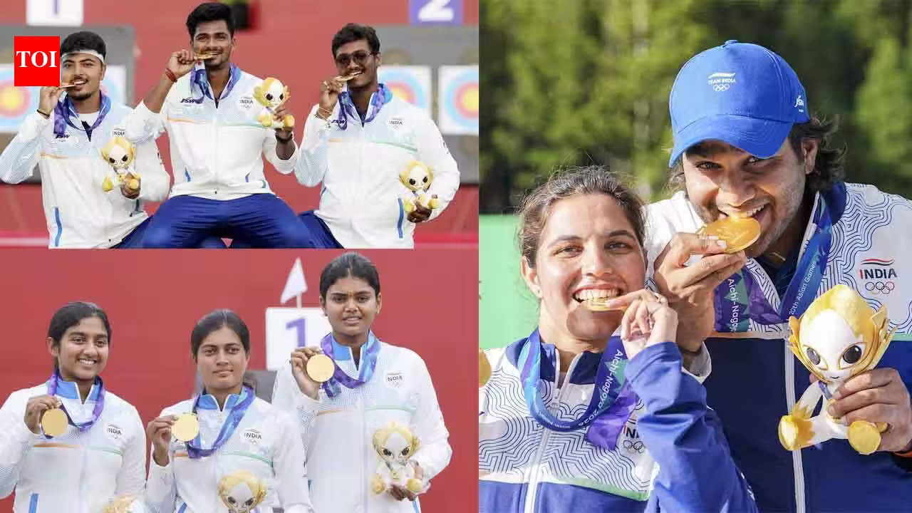 India on Target: Archers and Shooters Lead Golden Asian Games Charge