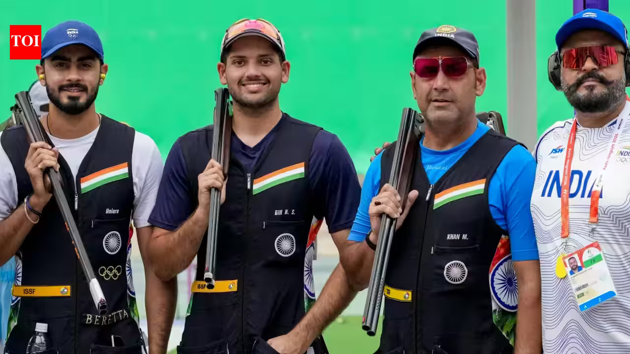 India’s Skeet Squad Snipes Bronze in Tense Shoot-off Thriller