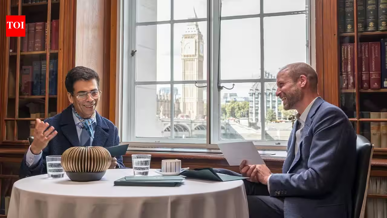 Karan Johar Meets Prince William: A Royal Strategy for India’s Environmental Crisis