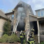 Lakeshore Drive Inferno: Monroe Home Ravaged by Fast-Moving Blaze