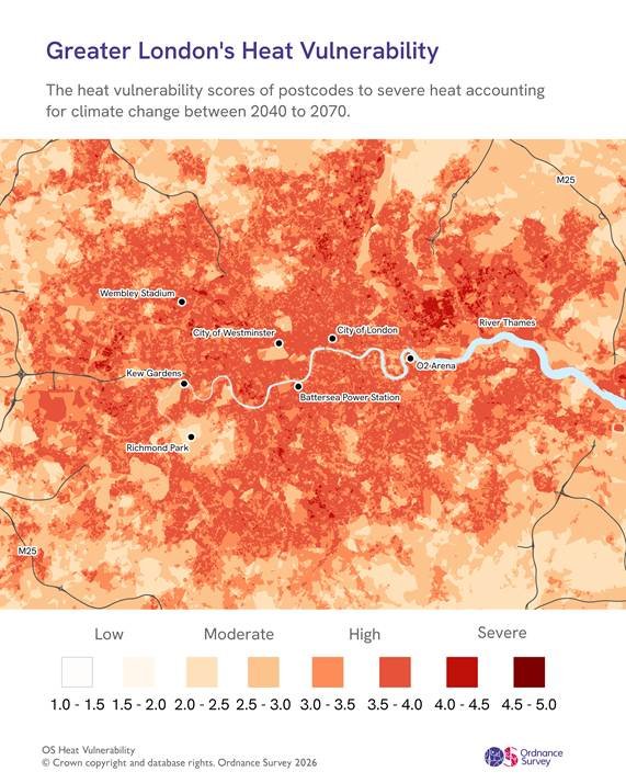 London’s Concrete Oven: Mapping the Urban Heat Islands Poised to Boil Over