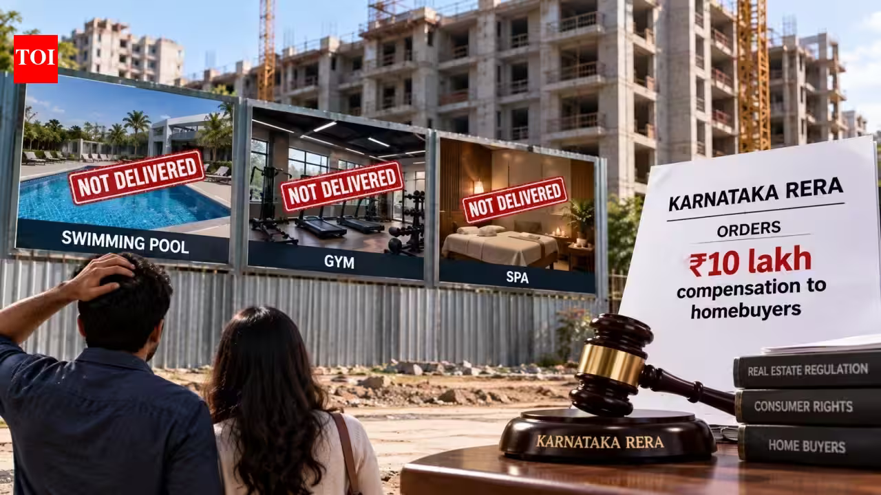 Luxury Promise, Reality Check: Karnataka RERA Slaps Builder With Rs 10 Lakh Penalty for Missing Amenities
