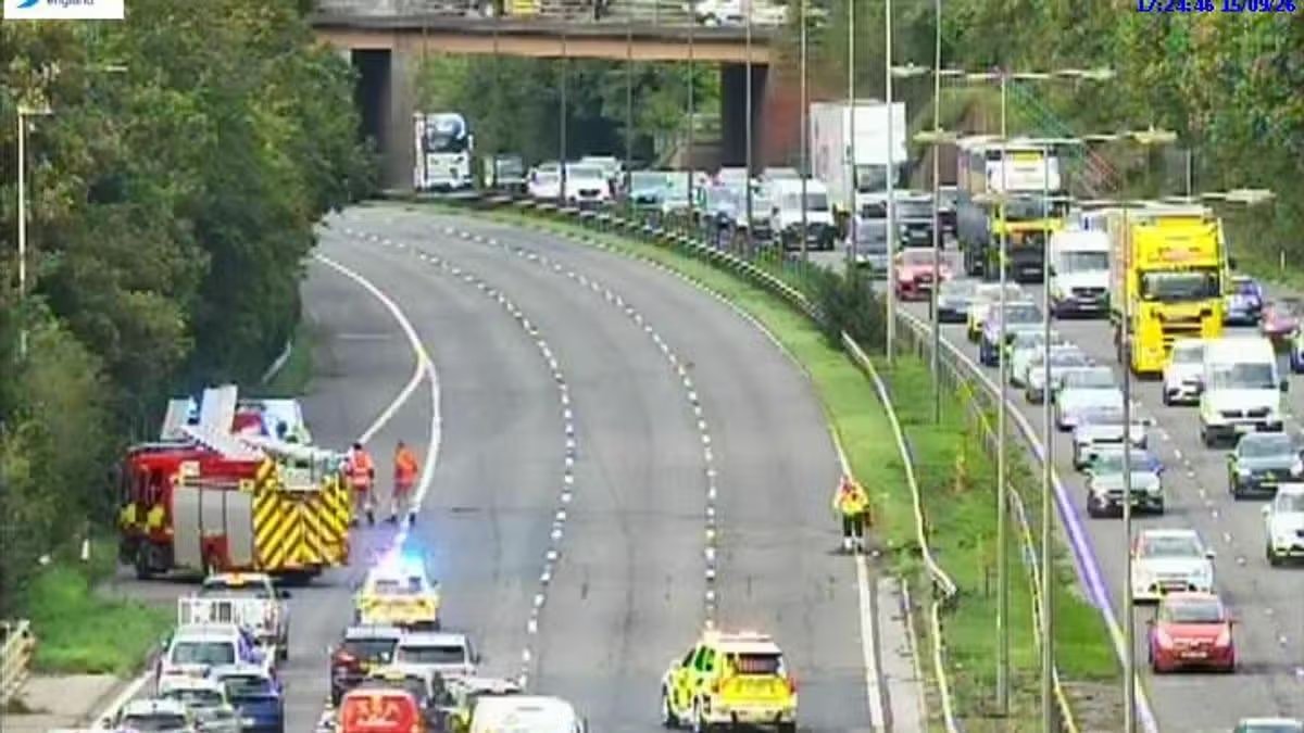 M6 Chaos: Live Updates as Motorway Comes to a Complete Standstill in Greater Manchester