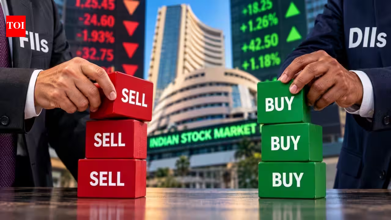 Market Tug-of-War: The Great Indian Standoff Between FII Exit and DII Grit