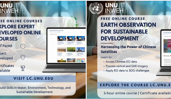 Master the Future: UNU-INWEH Launches Free 2026 Online Courses in GIS and Sustainability