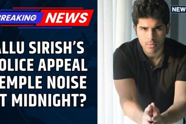 Midnight Silence Breach: Allu Sirish Calls Out Temple Loudspeakers in Hyderabad Plea