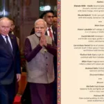 Millet Melts and Beetroot Blush: A Taste of India Defines the BRICS Gala Dinner
