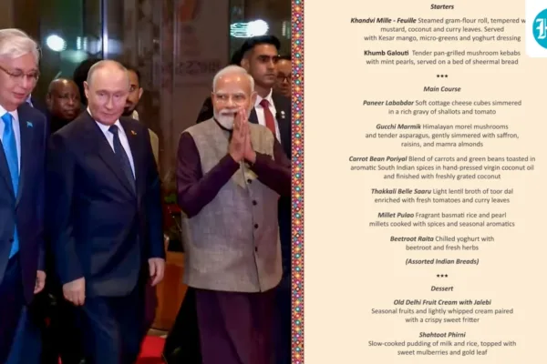 Millet Melts and Beetroot Blush: A Taste of India Defines the BRICS Gala Dinner
