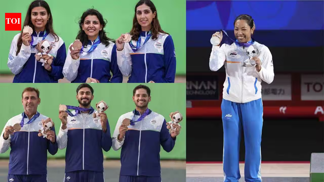 Mirabai Chanu Breaks Asiad Curse as Shooting Trio Strikes Double Bronze in Hangzhou