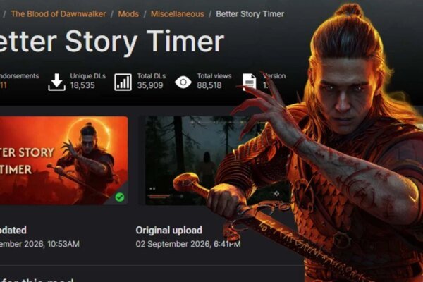 Modders Rewrite the Clock: New 'Dawnwalker' Patch Removes Story Timers to Ease RPG Grind