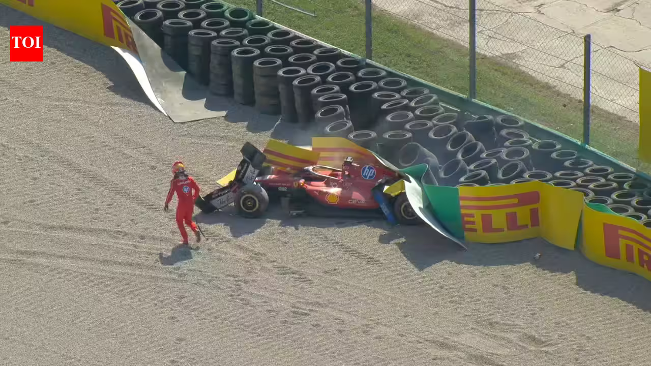 Monza Nightmare: Leclerc’s Ferrari Obliterated in Tifosi Heartbreak