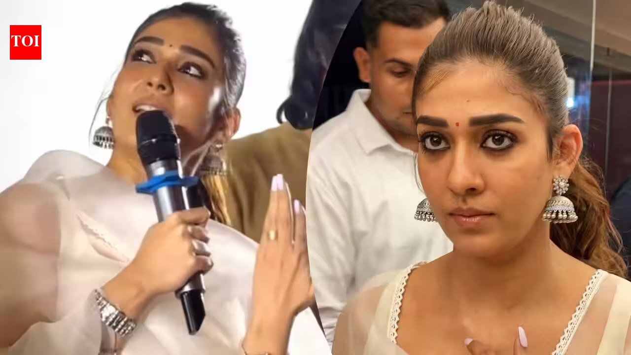 Nayanthara Overcome with Emotion as Fans Shower Her with Love During Surprise 'Hi' Theatre Visit