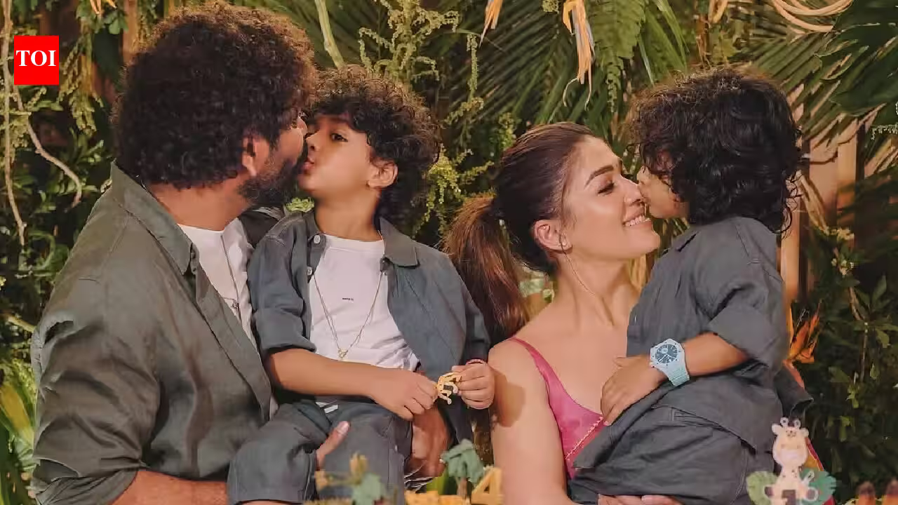 Nayanthara and Vignesh Shivan’s Twins Turn 4: Inside Uyir and Ulagam’s Viral Jungle-Themed Birthday Bash!