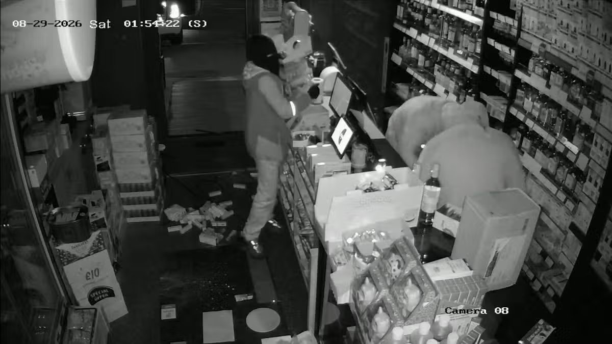 Northumberland village shop hit by brazen late-night raid caught on high-definition CCTV
