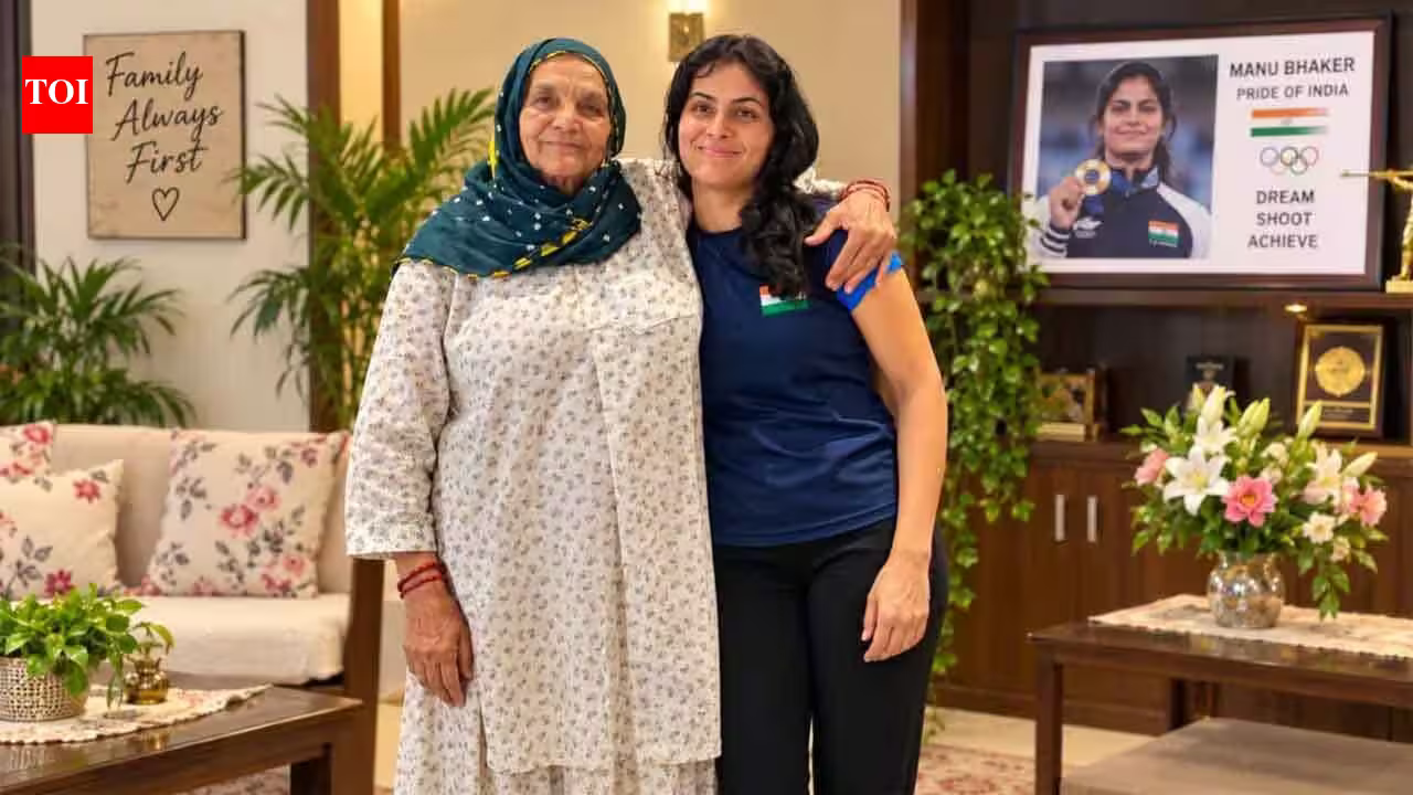 Olympic Star Manu Bhaker Mourns Grandmother as Personal Tragedy Strikes Again