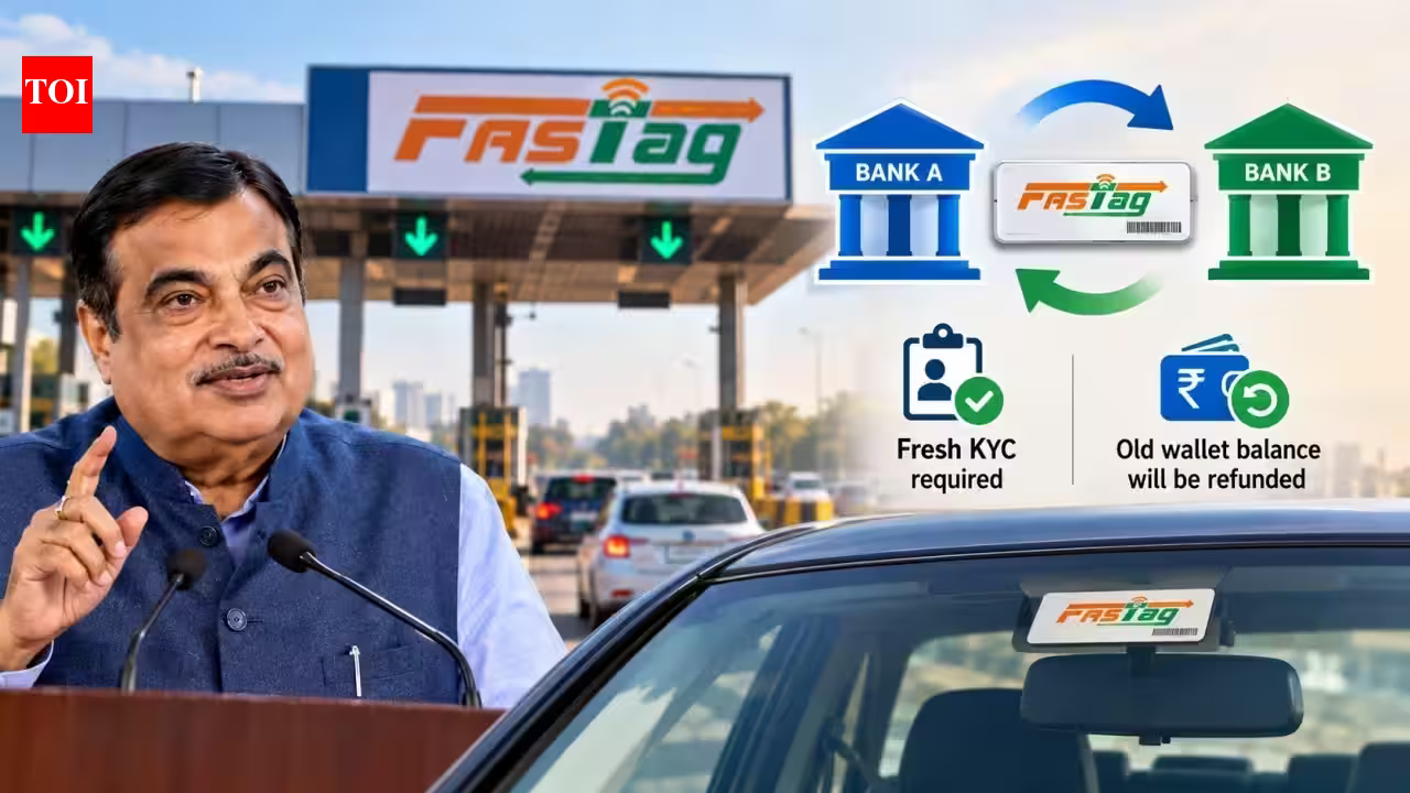 OneTag Revolution: Gadkari Unveils Seamless FASTag Portability Without Replacing Your Sticker