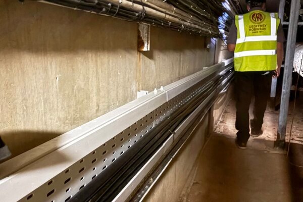 Case Study: Basor PVC Cable Tray selected for challenging underground hospital environment