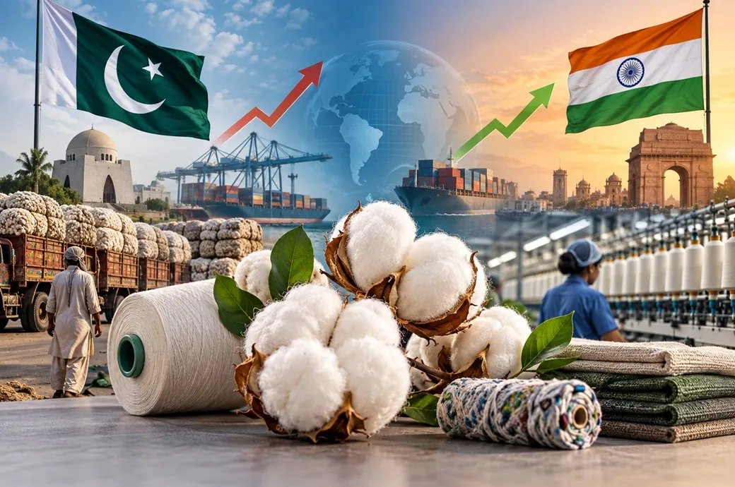 Pakistan’s Organic Cotton Surge Hands India a Competitive Edge