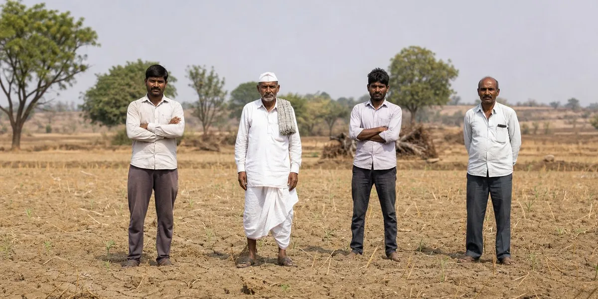 Parched Heartland: Maharashtra Reels as 74% of State Gripped by Severe Drought