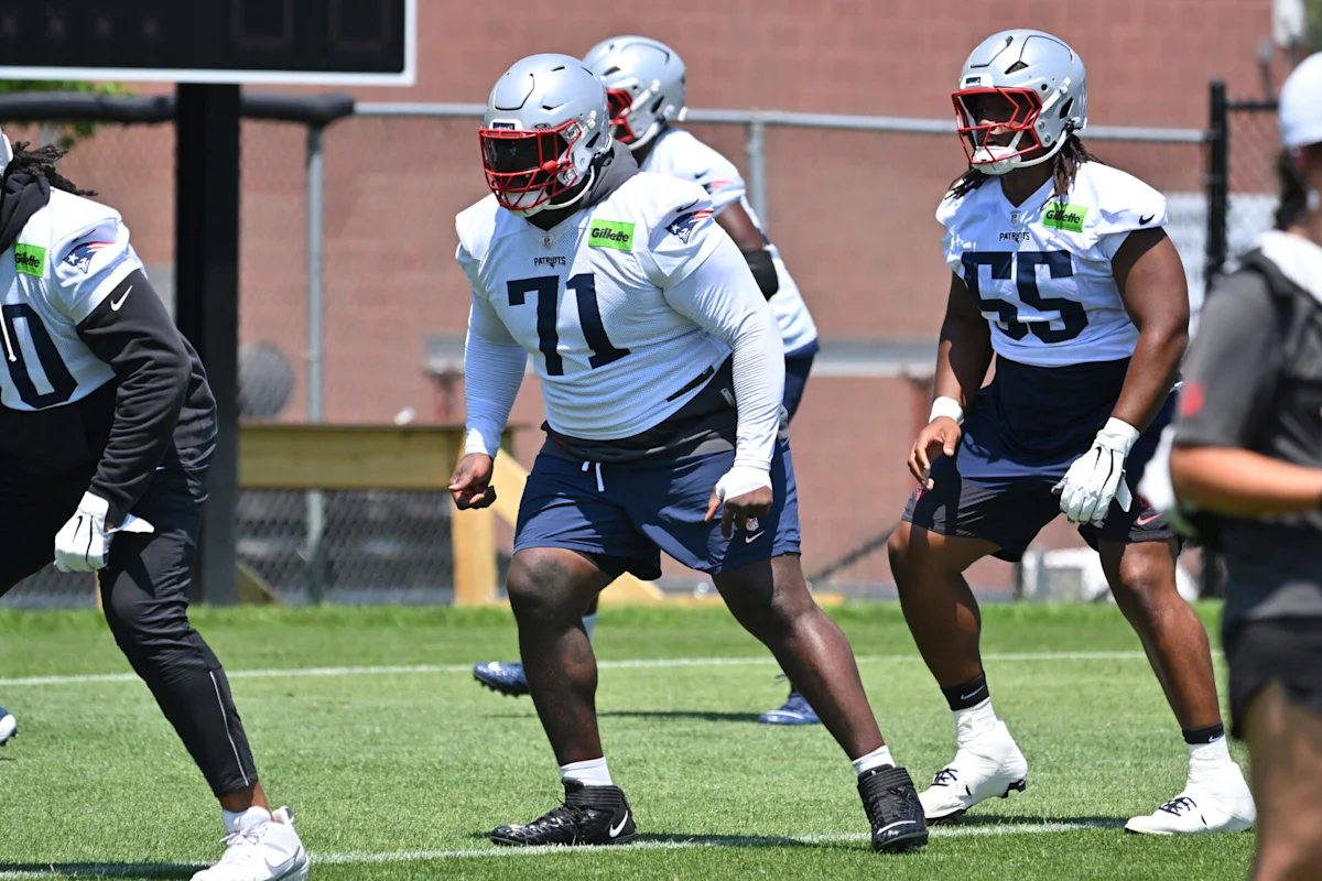 Patriots’ Linchpin: Mike Onwenu’s Status Clouded Amid Critical Injury Update