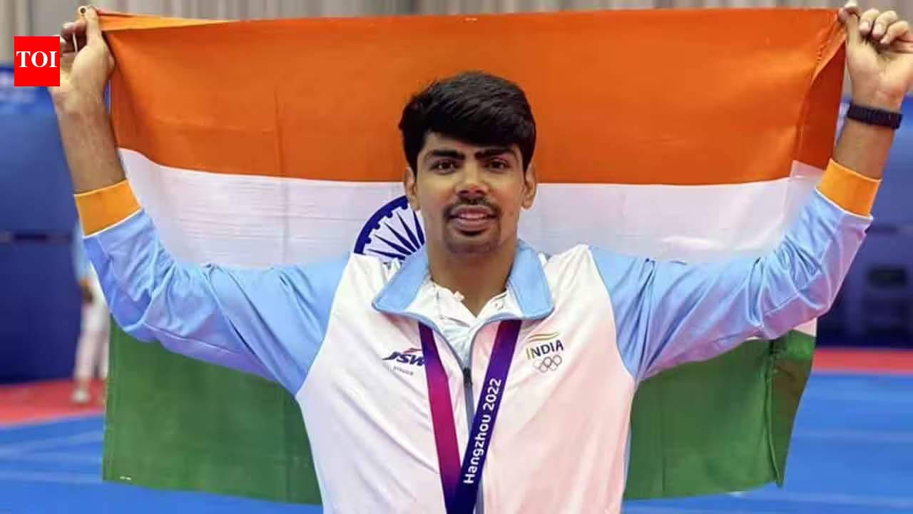 Pawan Sehrawat Steals the Spotlight: Kabaddi Star Named New India Flag-Bearer for Asian Games