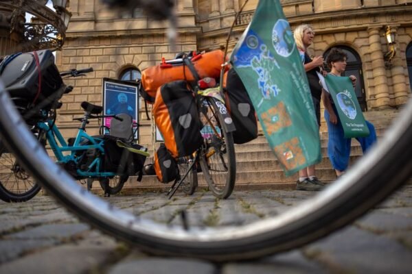 Pedaling for the Planet: Cyclists Take to the Streets in Climate Call to Action