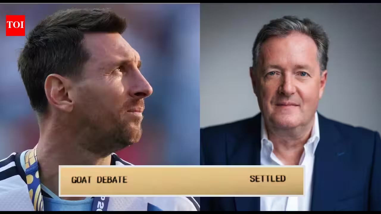 Piers Morgan Brands Messi’s GOAT-Themed Ad ‘The Most Shameless Act of Vanity in Football History’