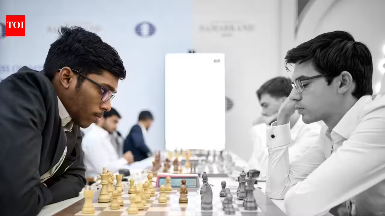 Praggnanandhaa Tames Dutch Giant as India Rides Rollercoaster at Chess Olympiad