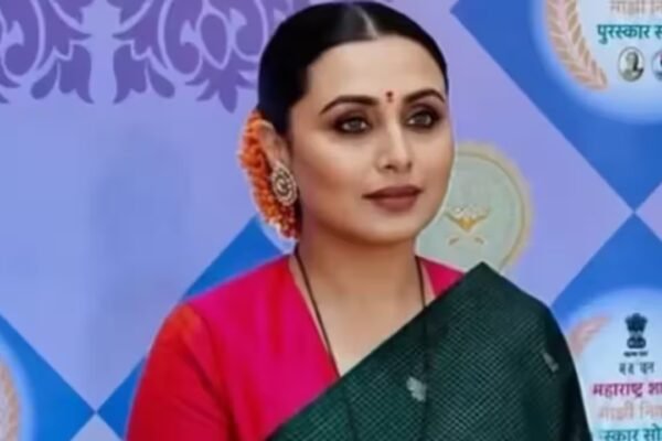 Rani Mukerji Wins Hearts in Marathi: Star Reflects on Her Journey at Maharashtra State Film Awards