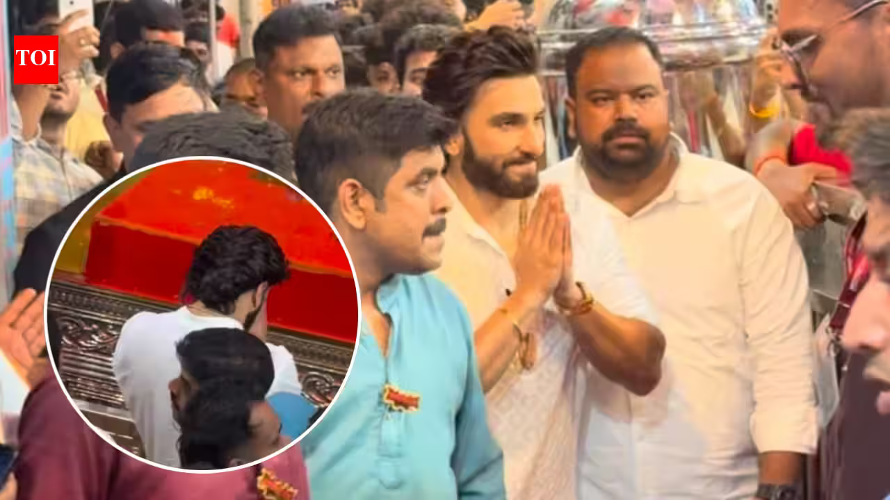 Ranveer Singh Seeks Blessings at Lalbaugcha Raja Ahead of Fatherhood—Watch!