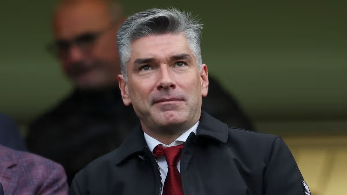 Richard Hughes exits role as Liverpool director.