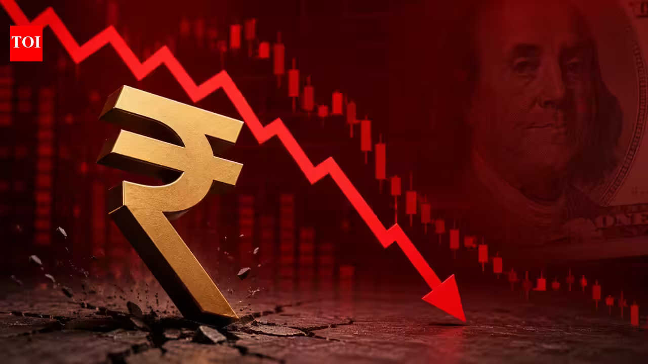 Rupee Hits Record Low: Currency Slides to 95.97 Against Dollar