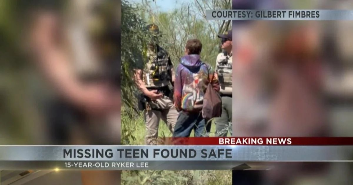 Ryker Lee Found Safe: Teenager Reunited with Family Following Desperate Search