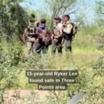 Safe at Last: Missing Teen Ryker Lee Found Following Intensive Search in Three Points