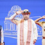 Saffron Salute: Goa Police Bestowed With Prestigious President’s Colour by Amit Shah