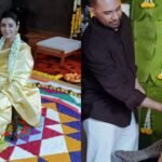 Samantha Ruth Prabhu Radiates Joy in Traditional Baby Shower Photos With Raj Nidimoru!