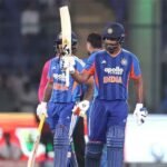 Samson’s 22-ball masterclass cements opener status as India cruise to series win over Afghanistan