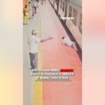 Seconds from Disaster: Harrowing Platform Rescue Saves Passenger from Oncoming Train