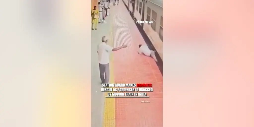 Seconds from Disaster: Harrowing Platform Rescue Saves Passenger from Oncoming Train