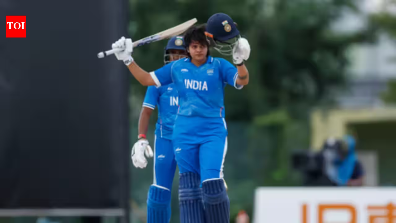Shafali Verma Shatters Records to Become First-Ever Asian Games Centurion