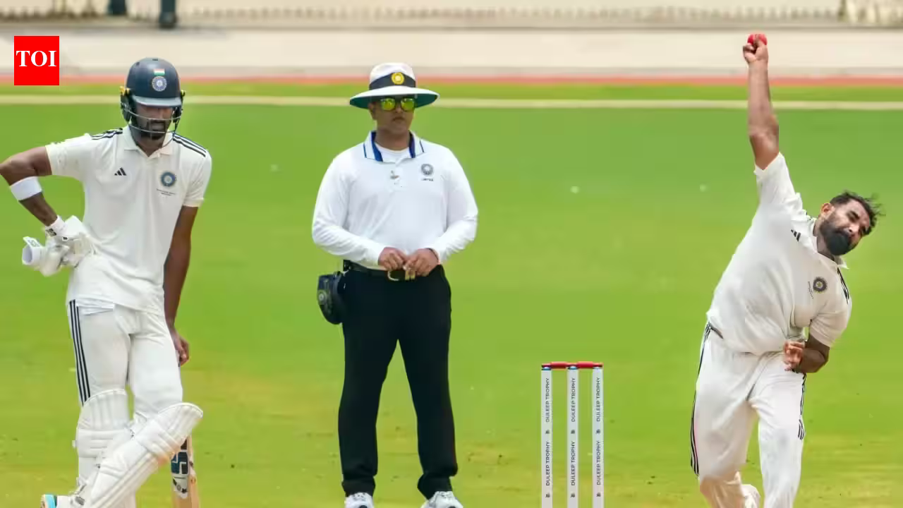 Shami Stranglehold: South Zone Crumbles as Speedster Puts Duleep Trophy Title Within Reach