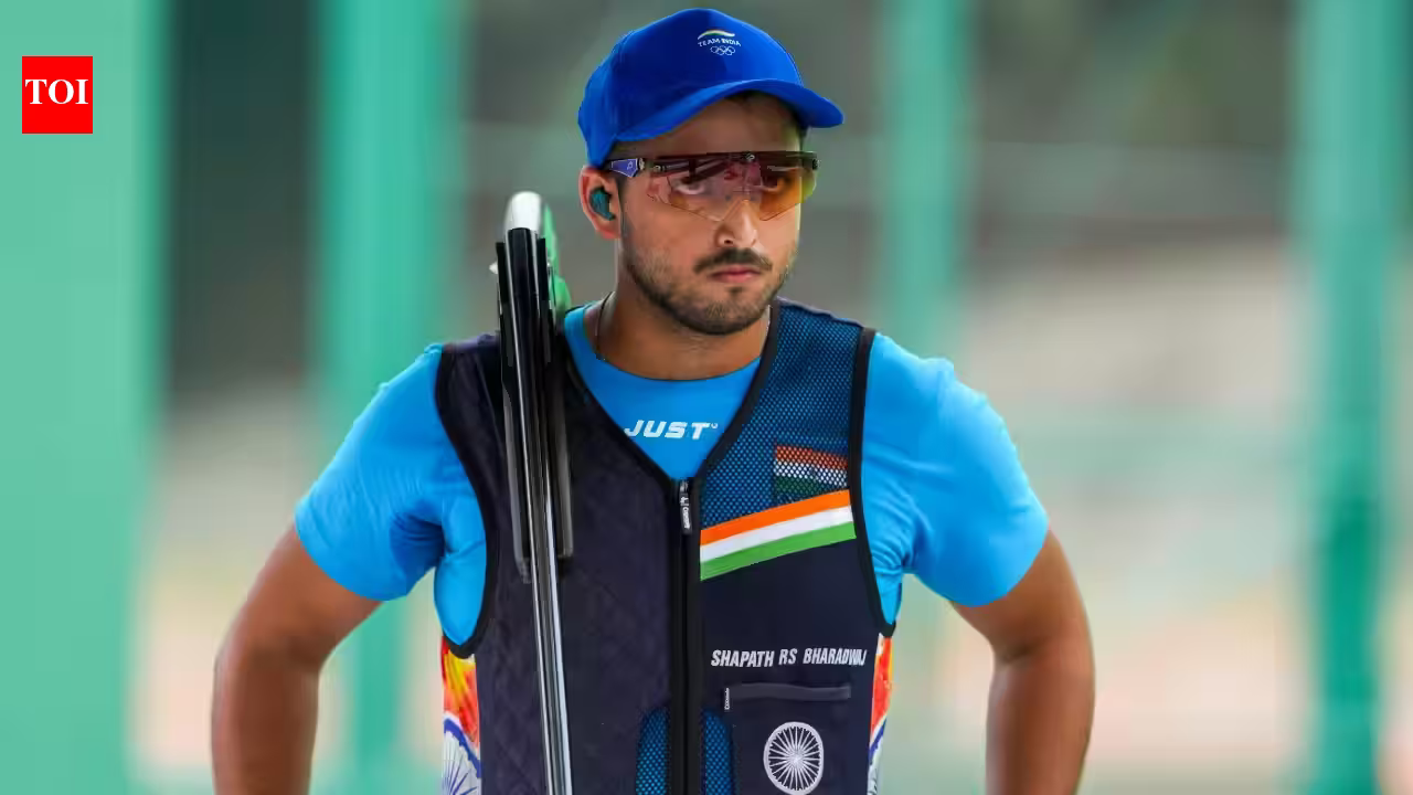 Shapath Bharadwaj Clinches Thrilling Shoot-Off Victory to Secure Asian Games Trap Final Spot
