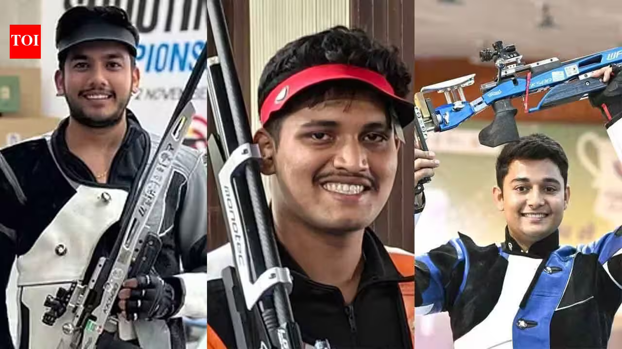 Sharpshooting Trio Clinches Silver for India in 50m Rifle Thriller