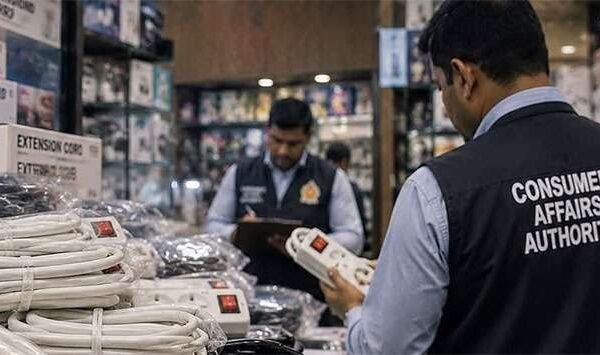 Shocking Rs. 400,000 Penalty Slapped on Traders Selling Substandard Extension Cords