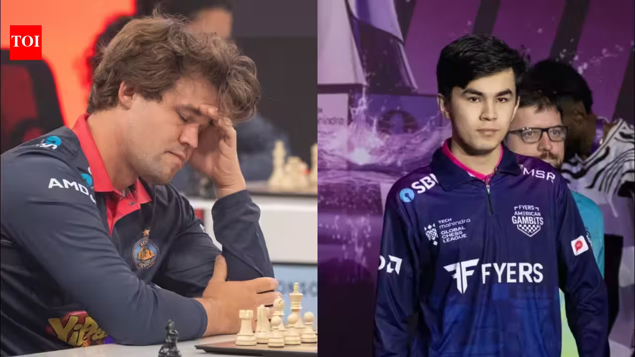 Shockwaves in the Global Chess League: Sindarov Stuns Carlsen in Historic Upset